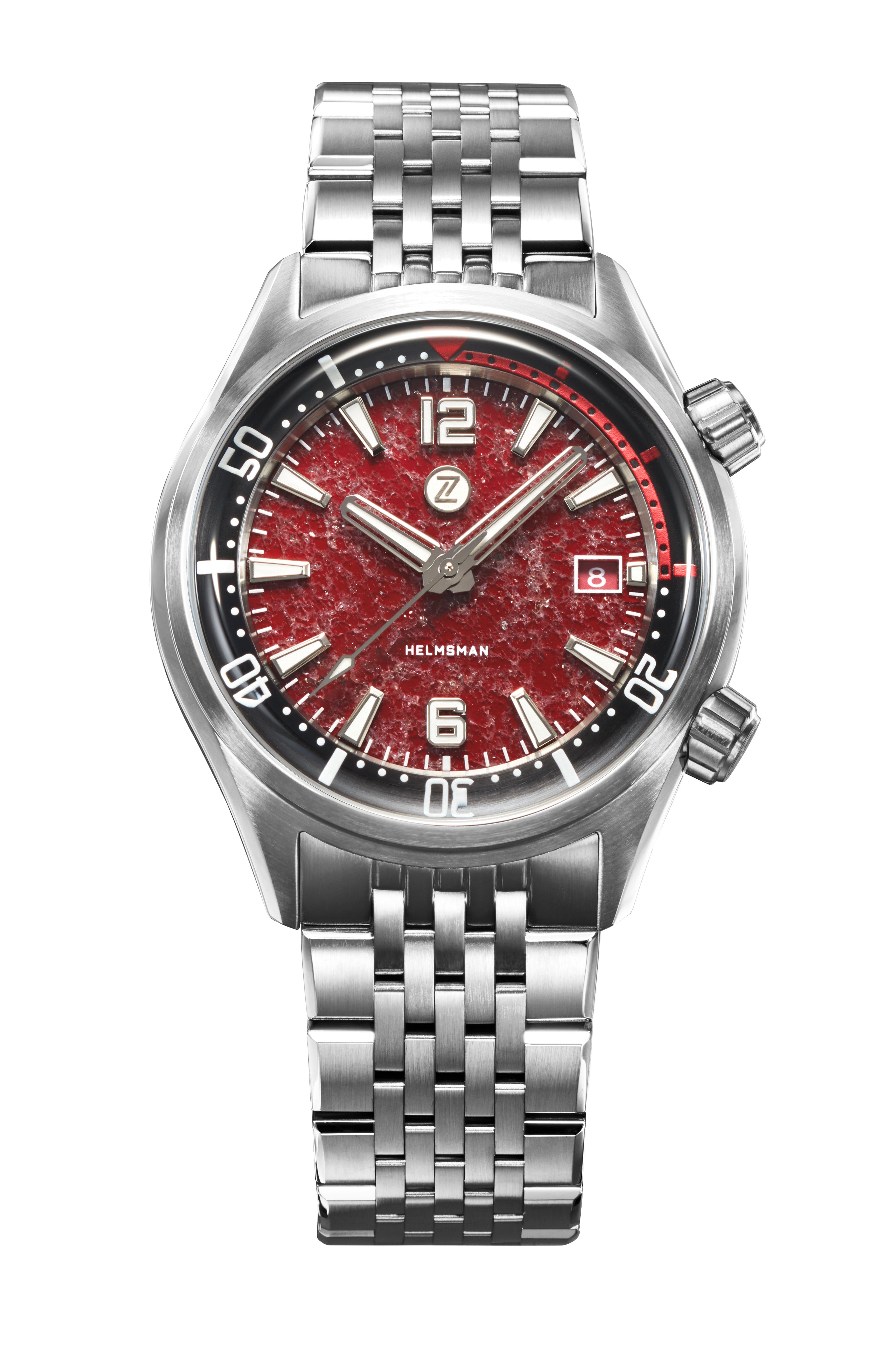 Helmsman SS 'Garnet' – Zelos Watches