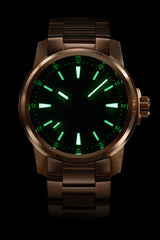 Aurora Field 42mm Br 'Grey MOP'