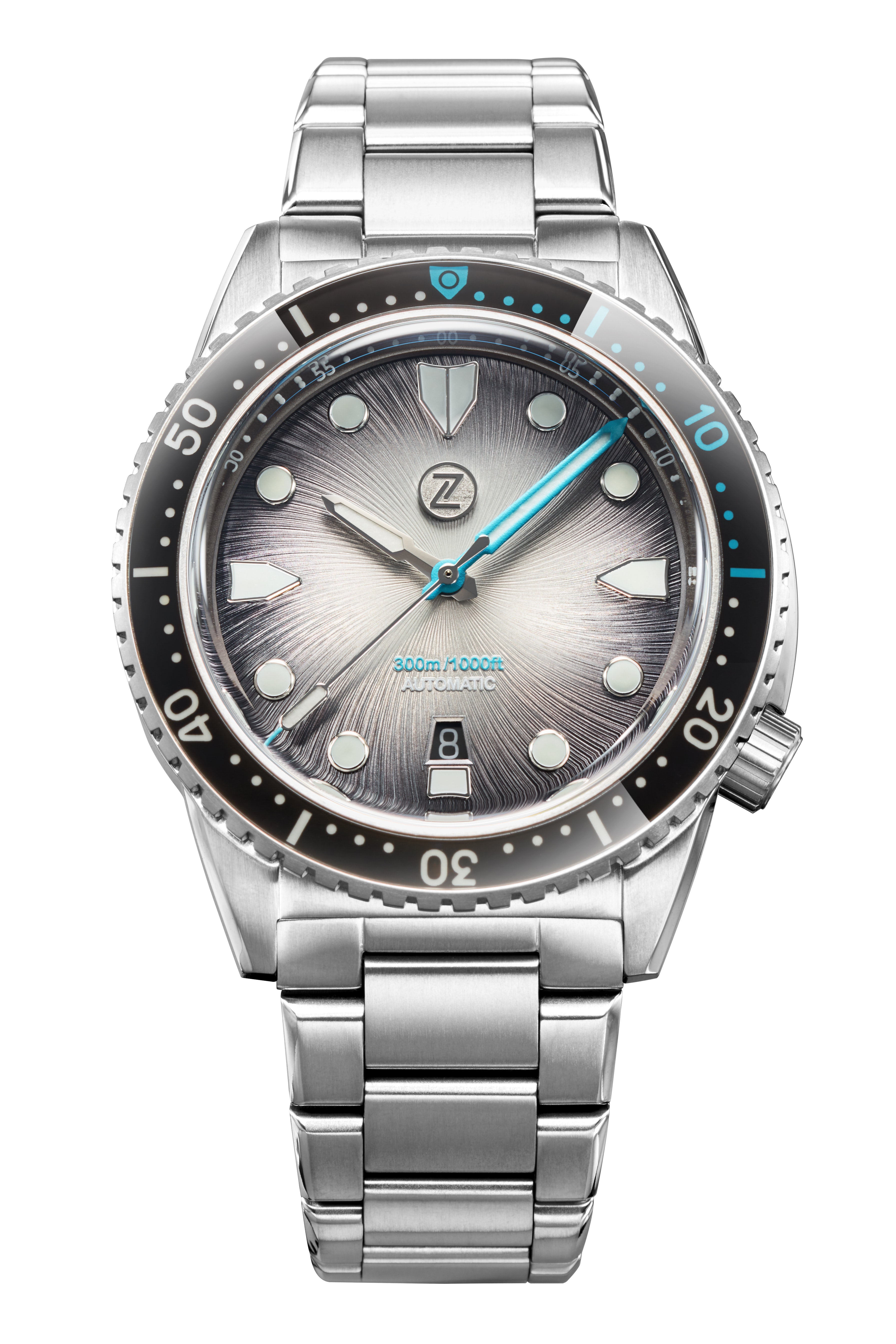 Great White 43mm Ti 'Arctic' – Zelos Watches