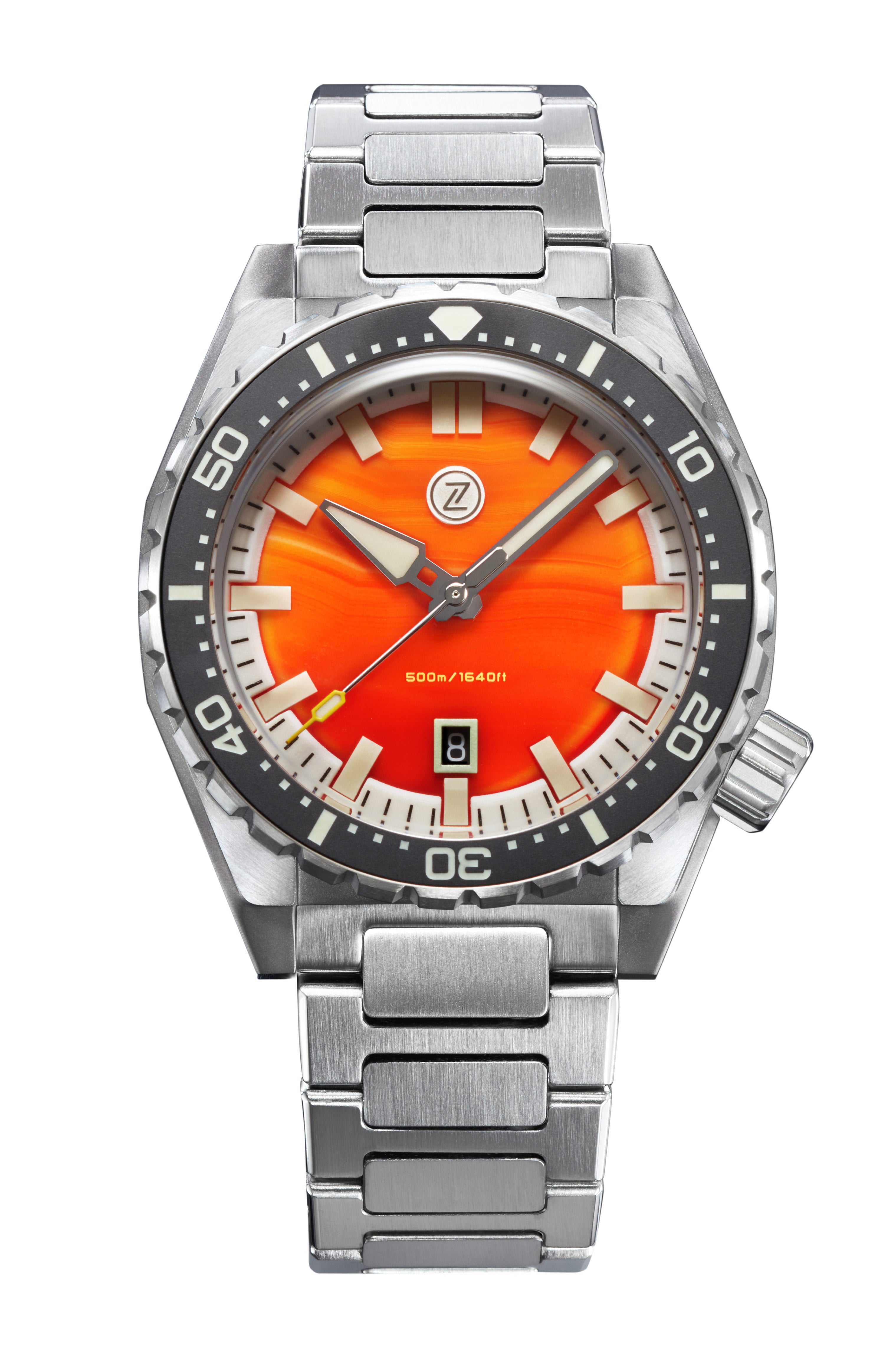Thresher 44mm 'Agate' – Zelos Watches