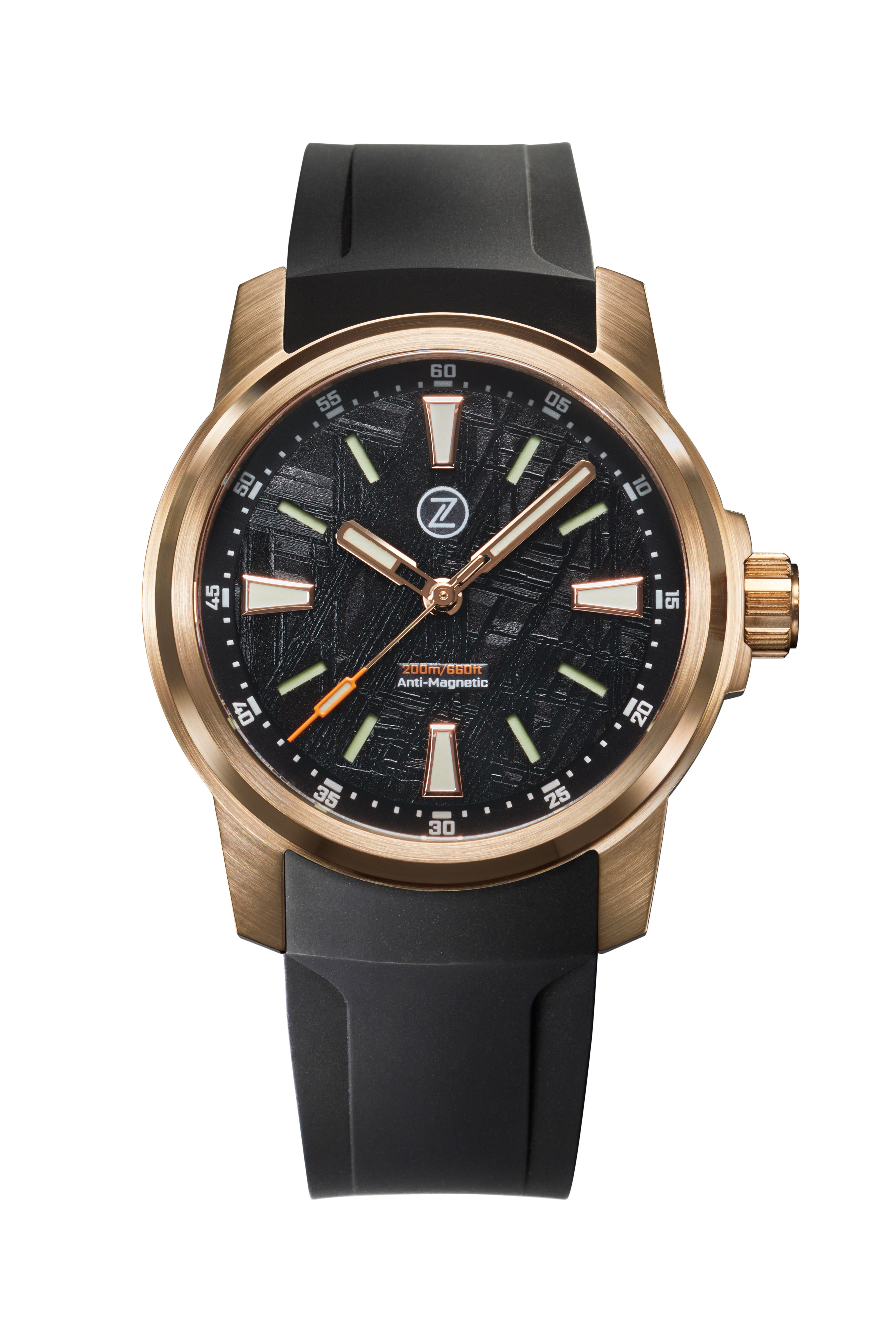 Aurora Field 38mm Br 'Mete' – Zelos Watches