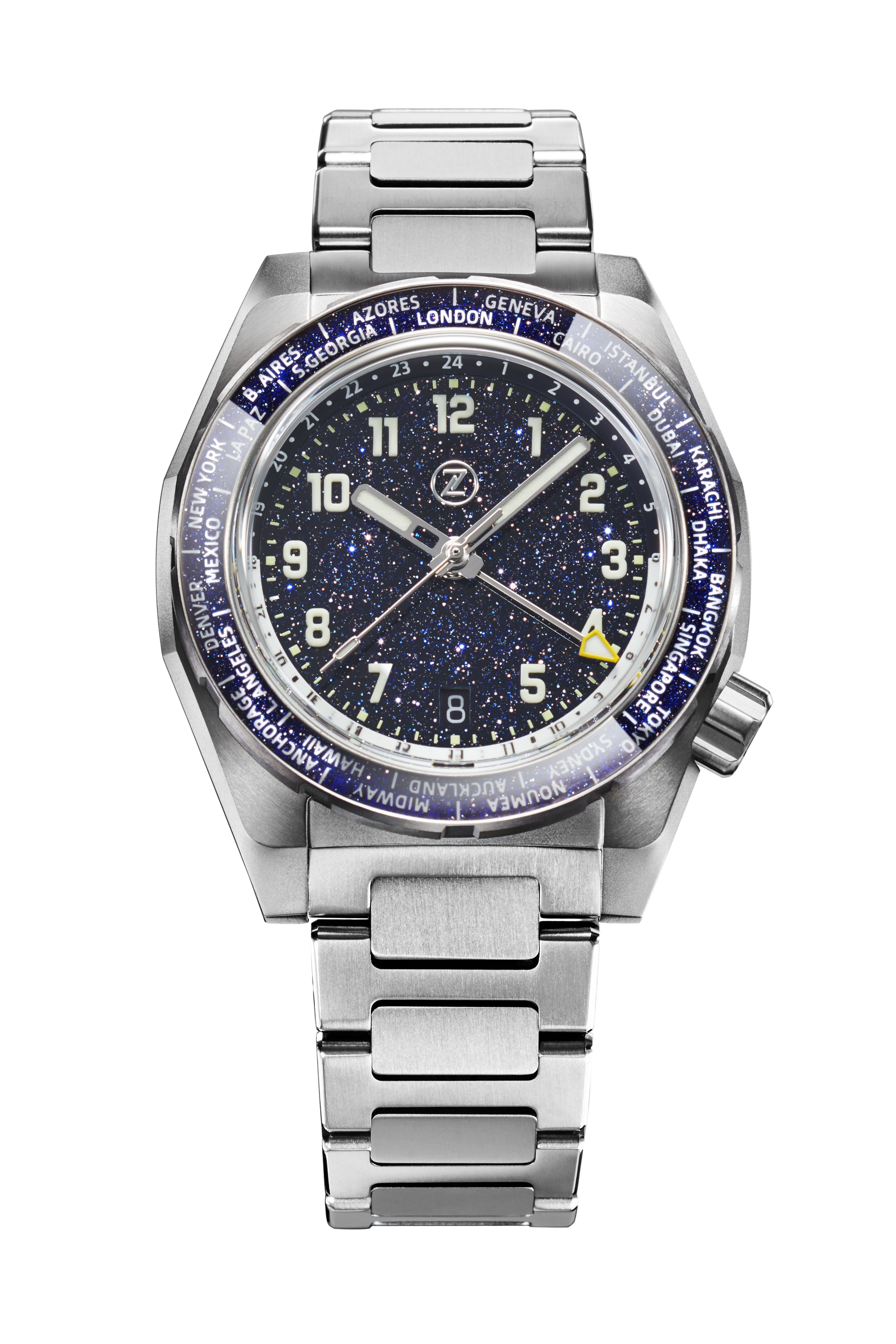 Thresher 41mm Aventurine – Zelos Watches