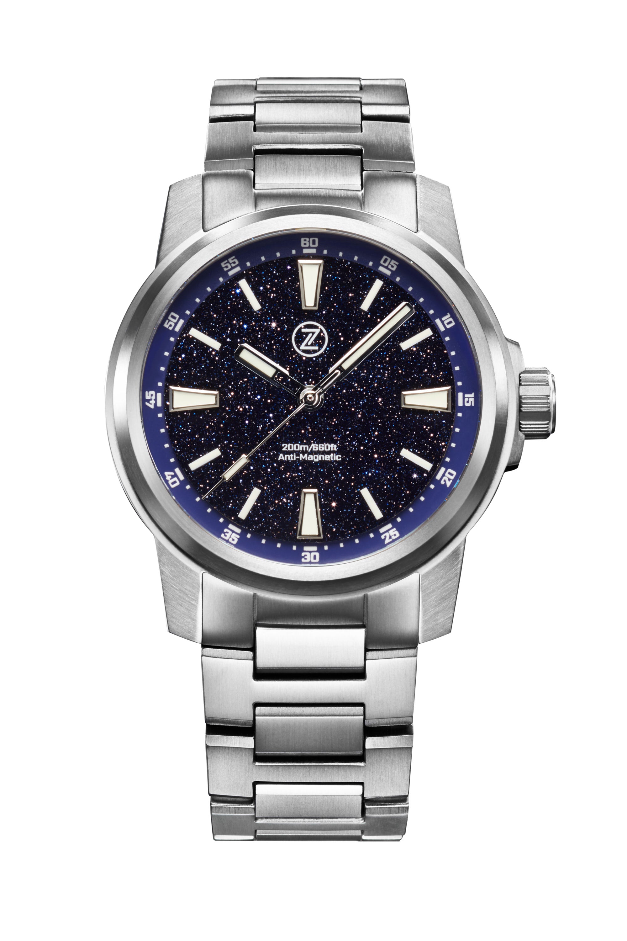 Aurora Field 42mm Ti 'Aventurine' – Zelos Watches