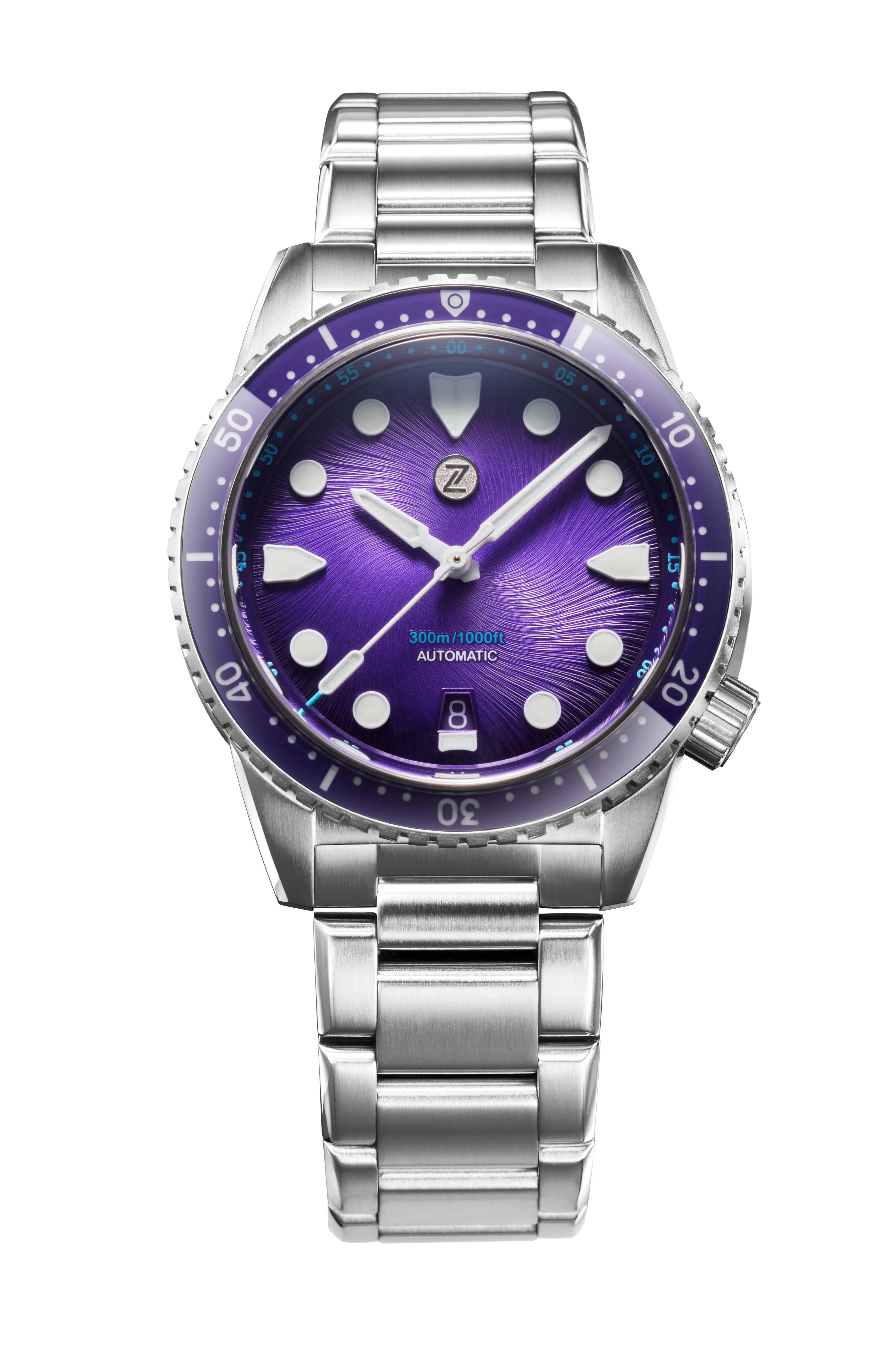 マルコ Mako 300m Diver 'Nebula' – Zelos Watches