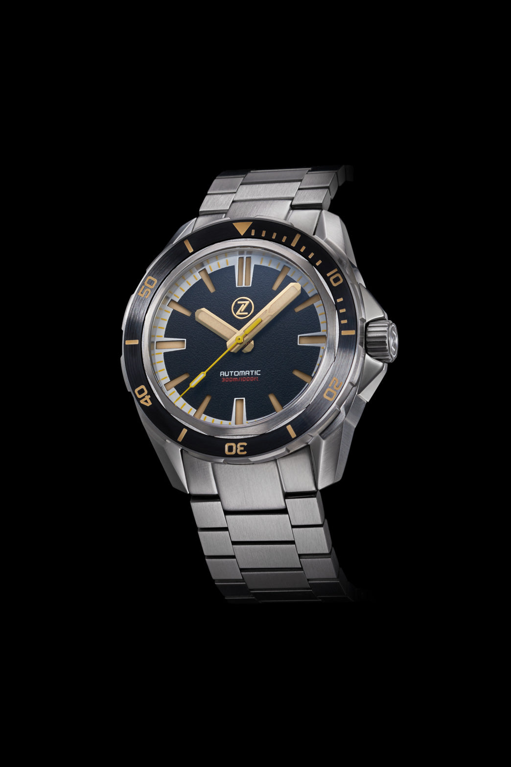 Swordfish 300m Diver Seiko NH35 Black Sand – Zelos Watches