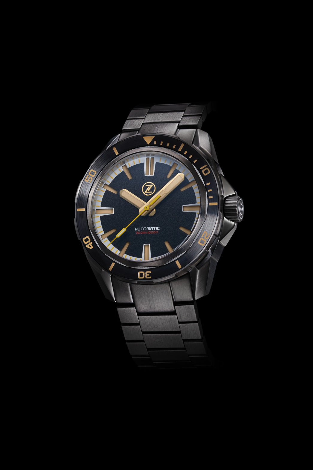 Swordfish 300m Diver Seiko NH35 Black Sand PVD – Zelos Watches