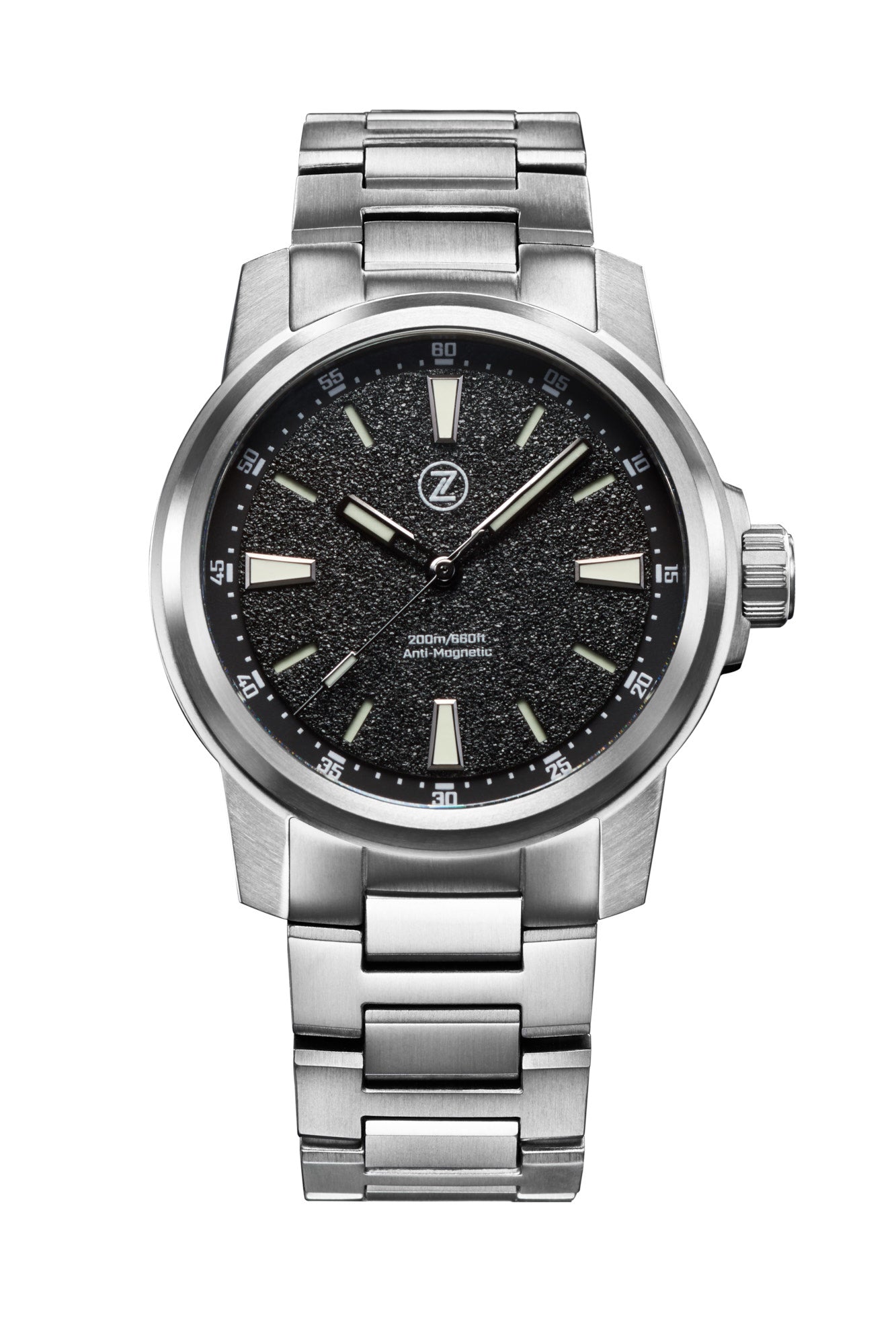 Aurora Field 42mm Ti 'Granite Black' – Zelos Watches