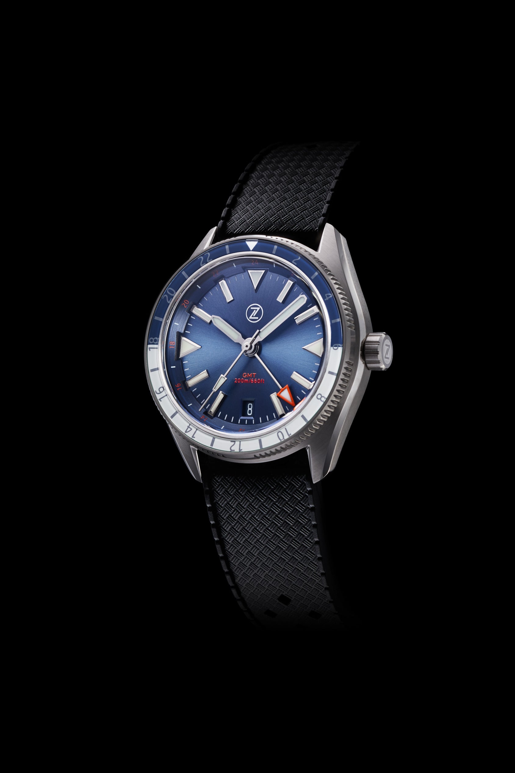 Horizons GMT 200m SS 'Cobalt Blue' – Zelos Watches