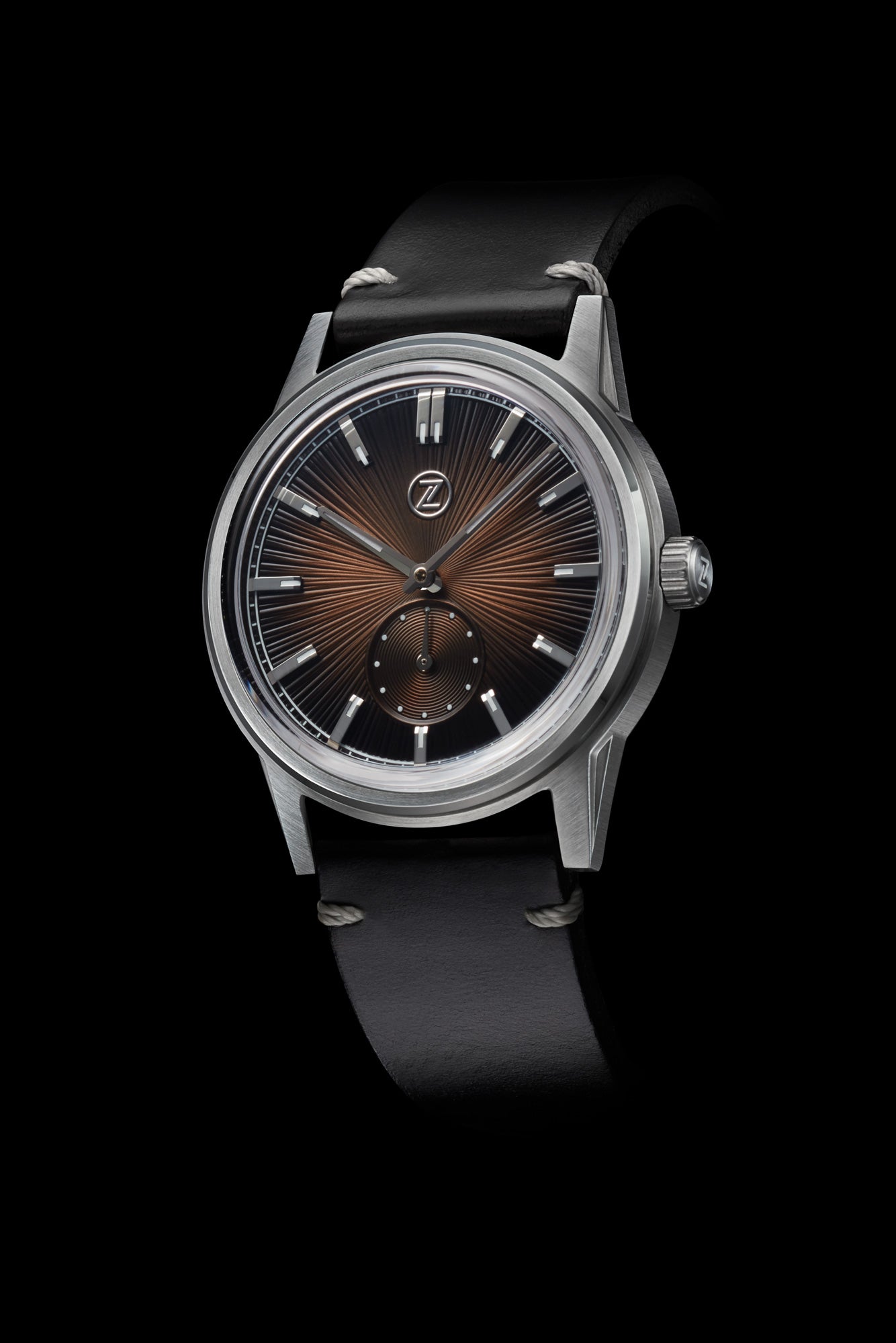 Nova 38mm Espresso Brown Zelos Watches