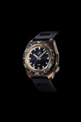 Hammerhead 1000m Diver Black with Ceramic Bezel