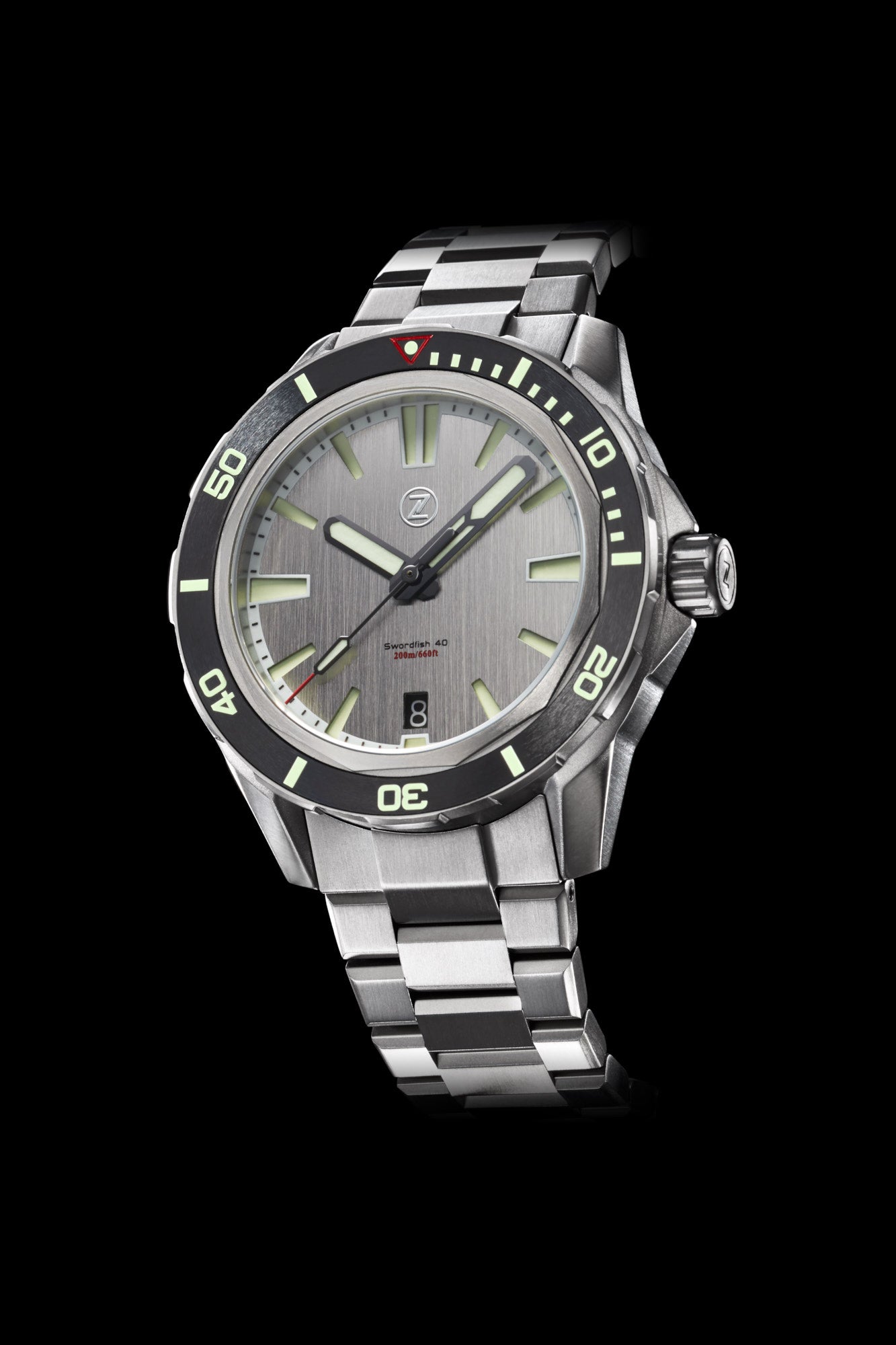 Swordfish 40mm Ti Satin Zelos Watches