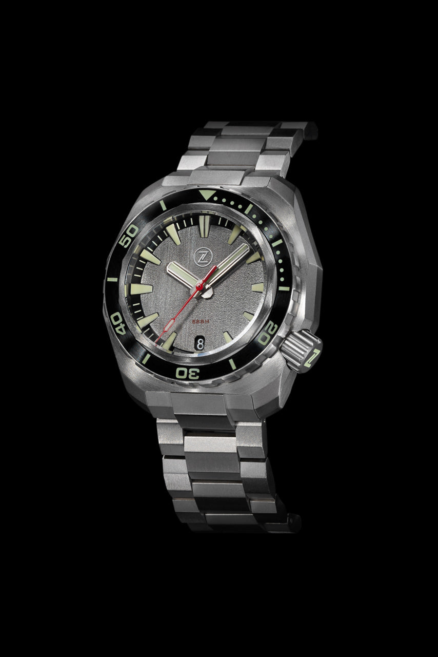 Hammerhead 44mm Diver – Zelos Watches