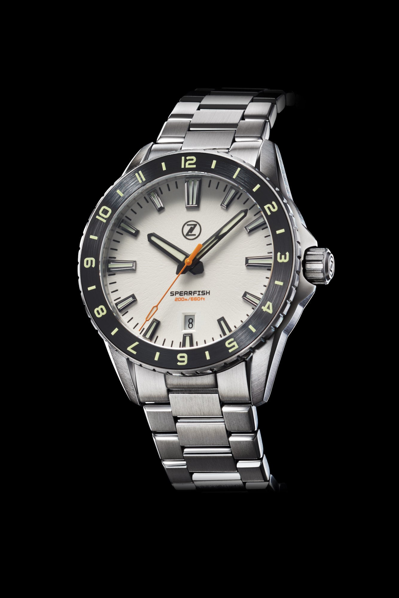 Spearfish 40mm 12Hr 'Frost' – Zelos Watches