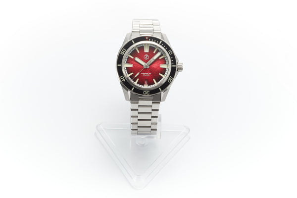 Swordfish 40mm SS 'Crimson Red' Launch Special