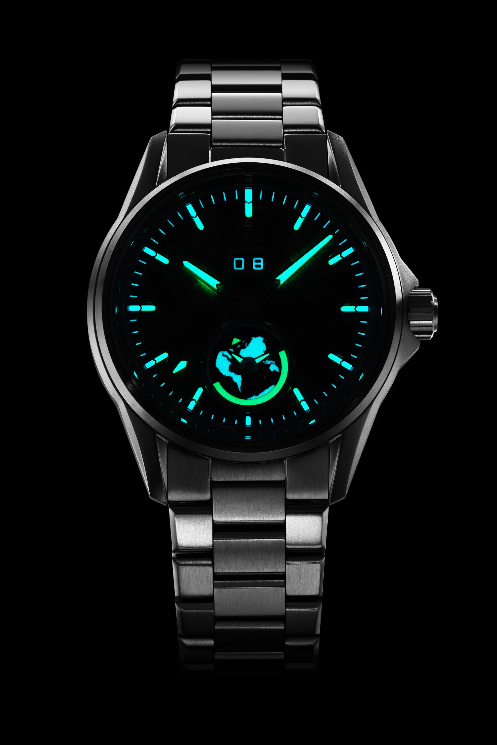 Spearfish Dual Time Ti 'Meteorite' – Zelos Watches