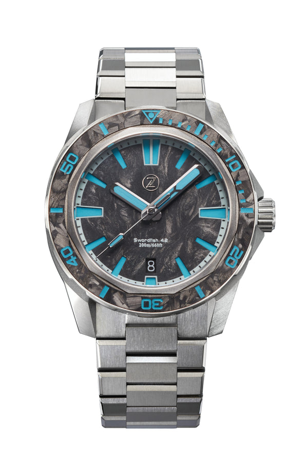Swordfish 42mm Ti 'Carbon' Launch Special