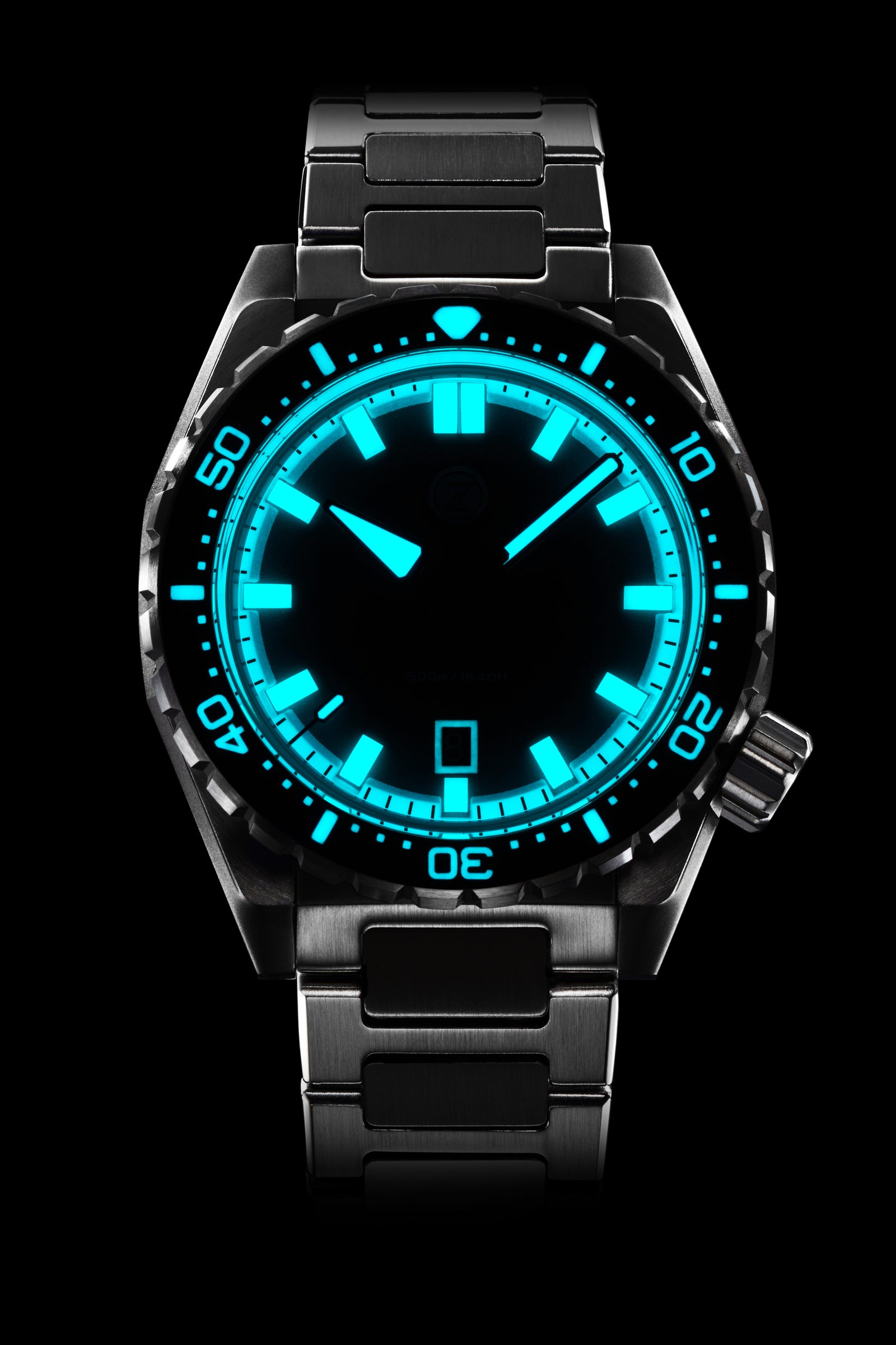 鷲棗 Thresher 44mm 'Azure' – Zelos Watches