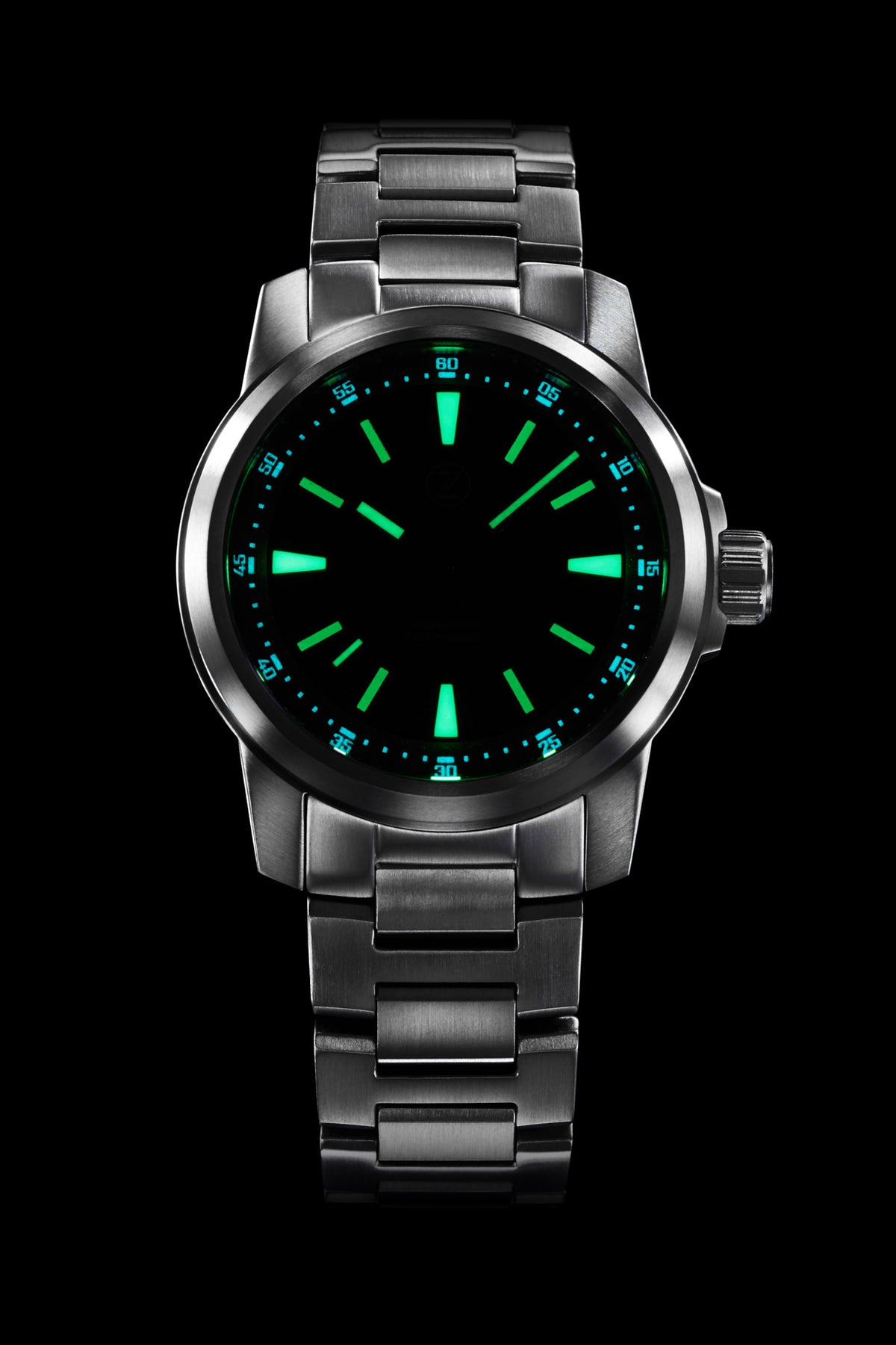 Aurora Field 38mm Ti 'Hammered Nebula' – Zelos Watches