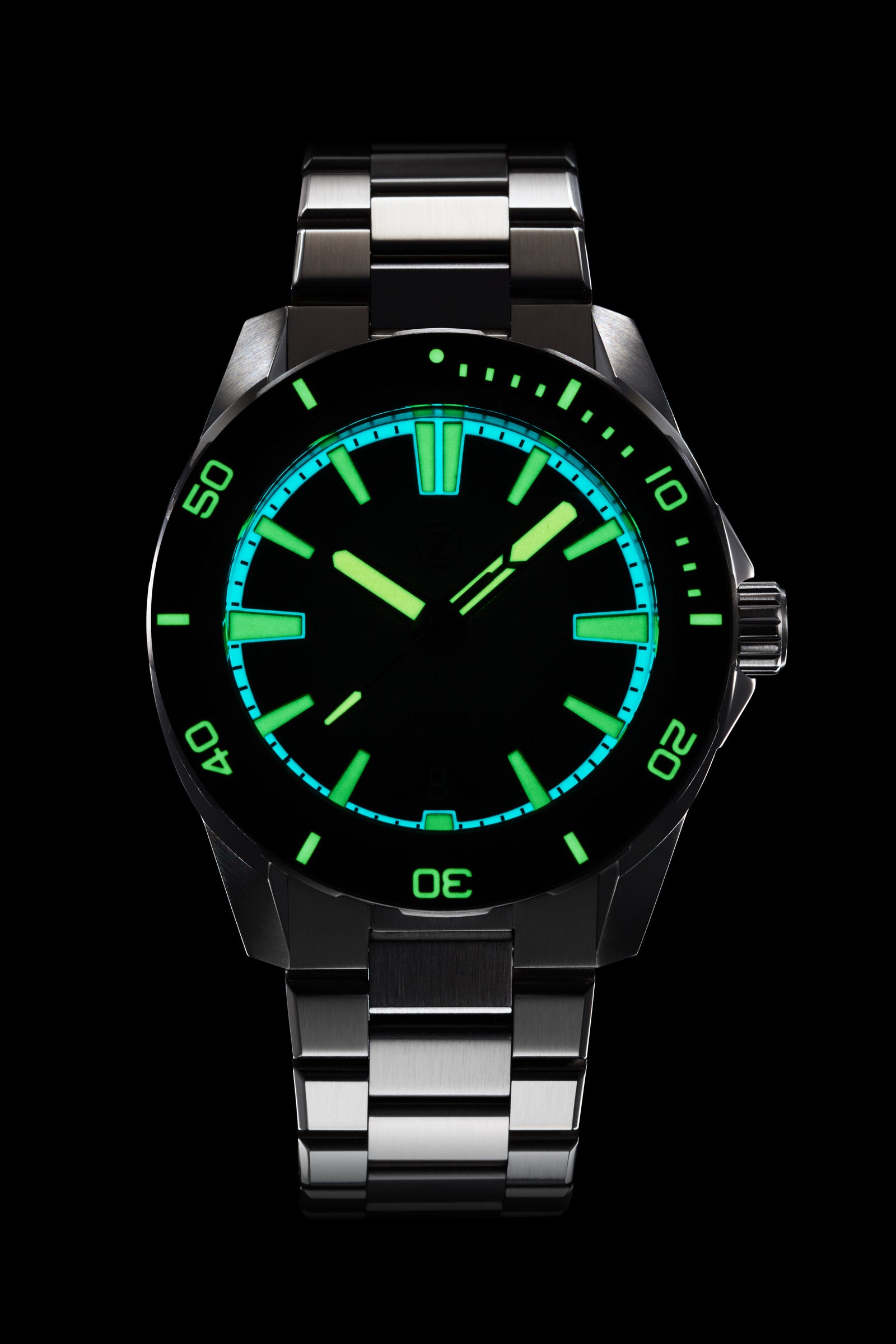 Swordfish 40mm SS 'Coal' – Zelos Watches