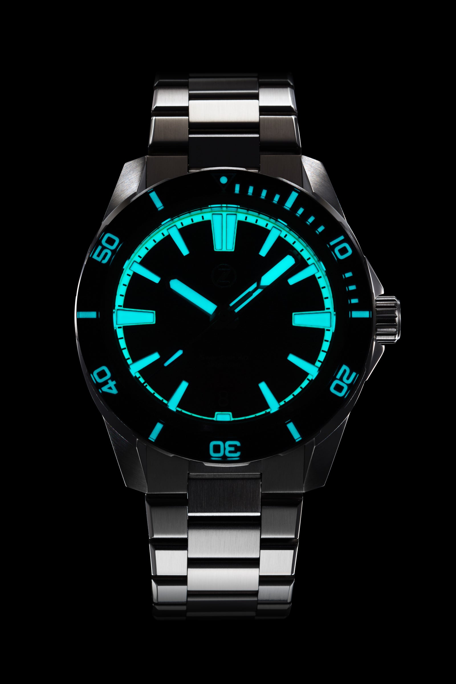Swordfish 40mm SS 'Dusk' – Zelos Watches
