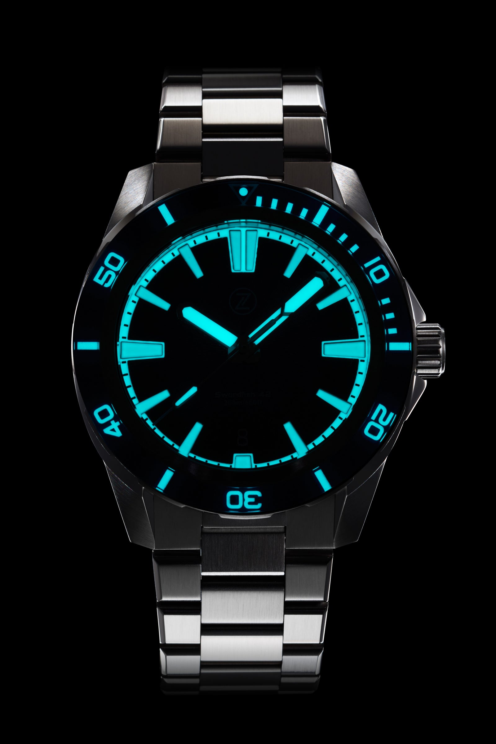 Swordfish 42mm SS 'Nebula' – Zelos Watches