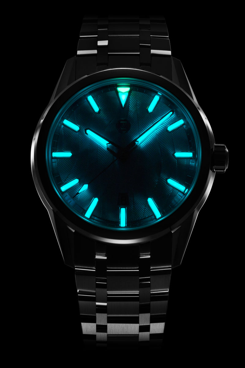 Helica 42 'Wave MOP' – Zelos Watches
