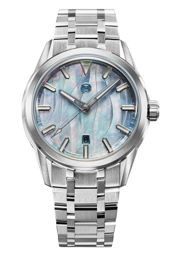 Helica 42 'Wave MOP' – Zelos Watches