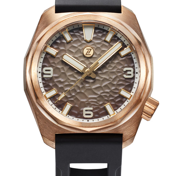 Hammerhead 43 Field Br 'Bedrock' – Zelos Watches