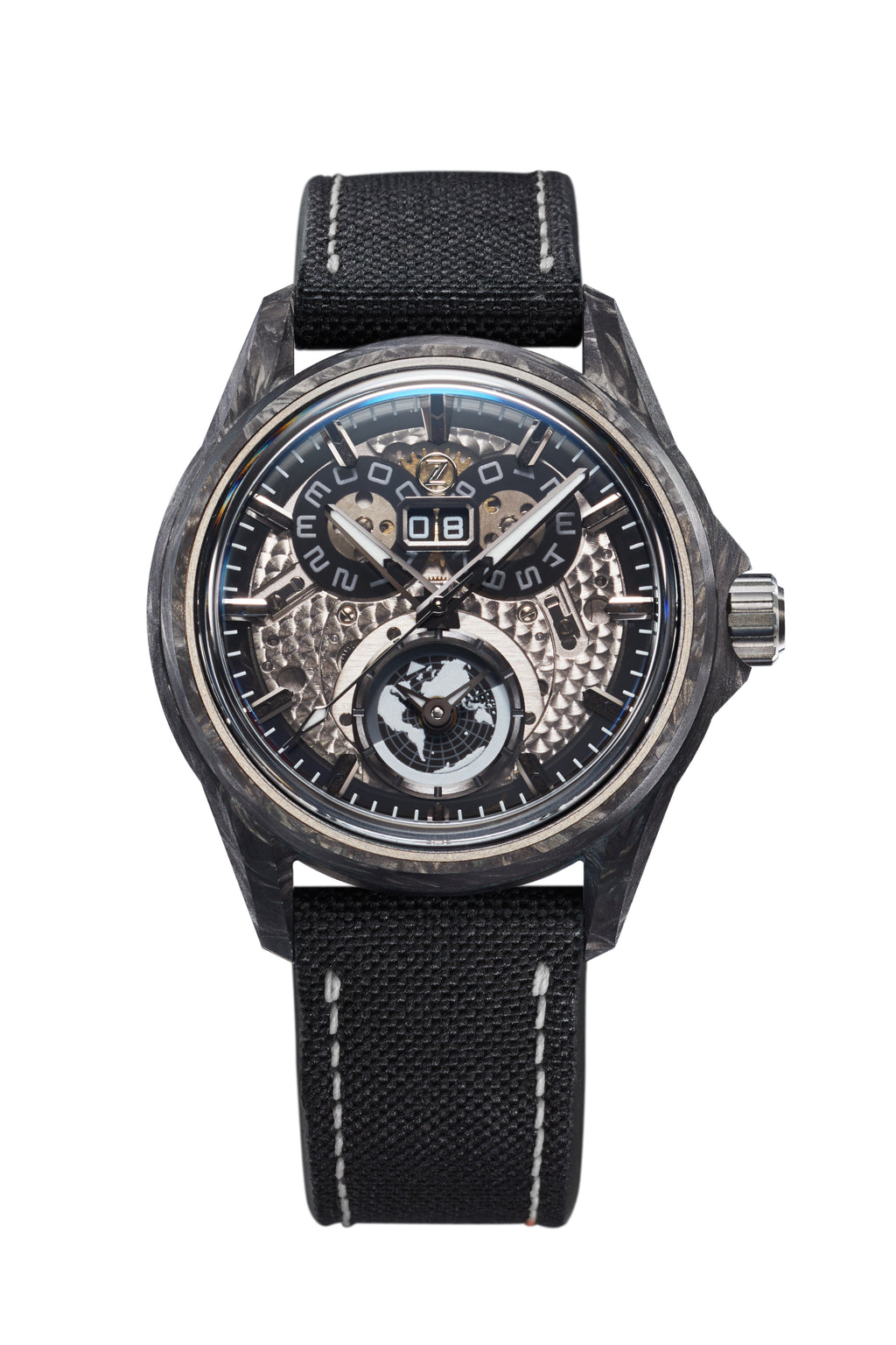 Spearfish Dual Time Ti 'Moonscape' – Zelos Watches