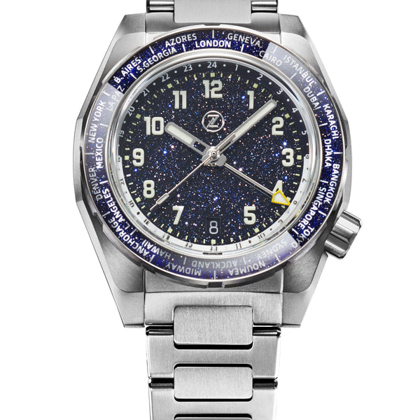 Thresher 41mm Aventurine – Zelos Watches