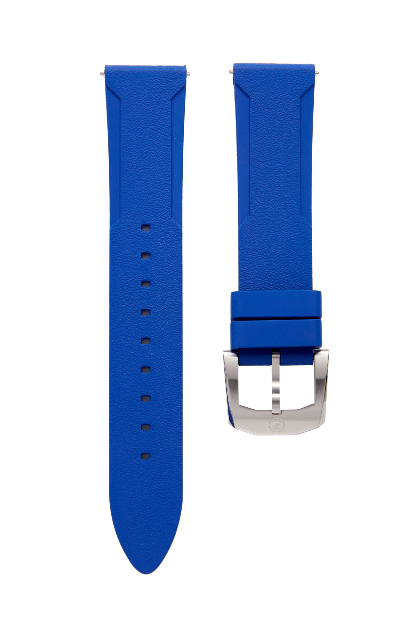 Orders blue rubber watch strap