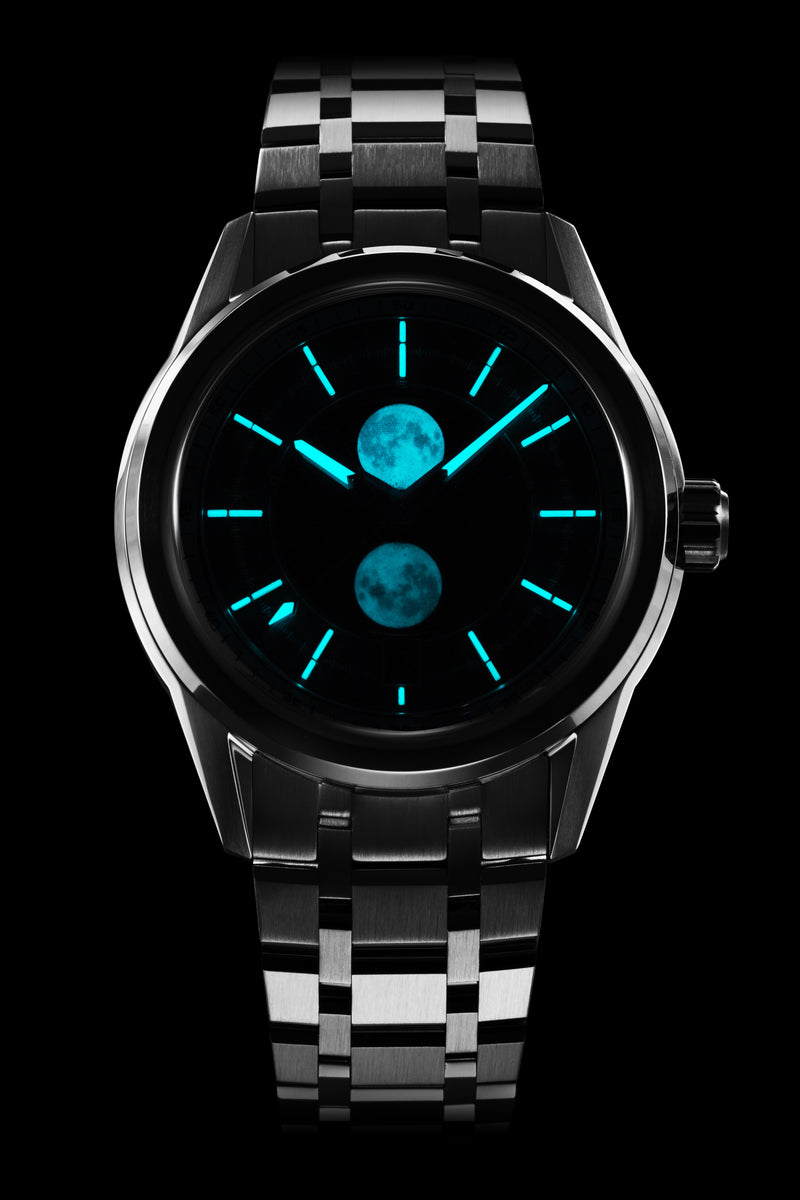 Helica Moonphase Aventurine – Zelos Watches
