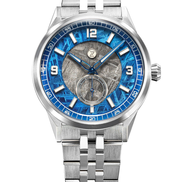 メルリル Aurora Field 42mm Br 'Grey MOP' – Zelos Watches