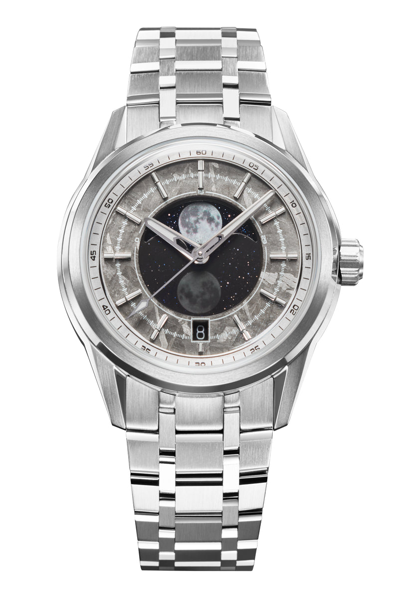 002ヘルクレスオオカブト クリスタル Helica Moonphase Meteorite – Zelos Watches