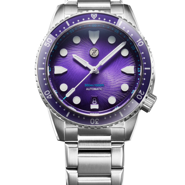 Mako 300m Diver 'Nebula' – Zelos Watches