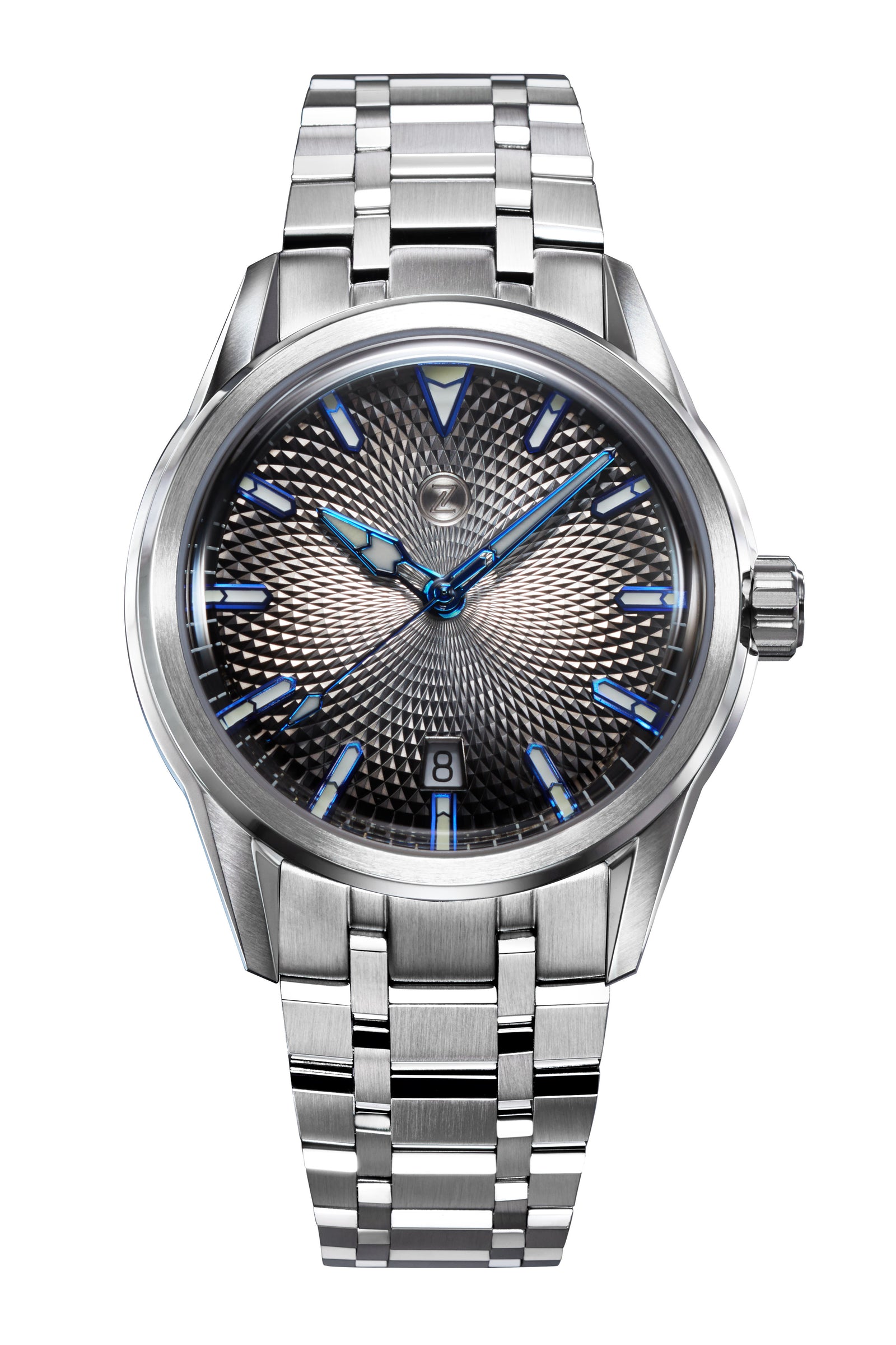 Helica 'Steel Blue' – Zelos Watches