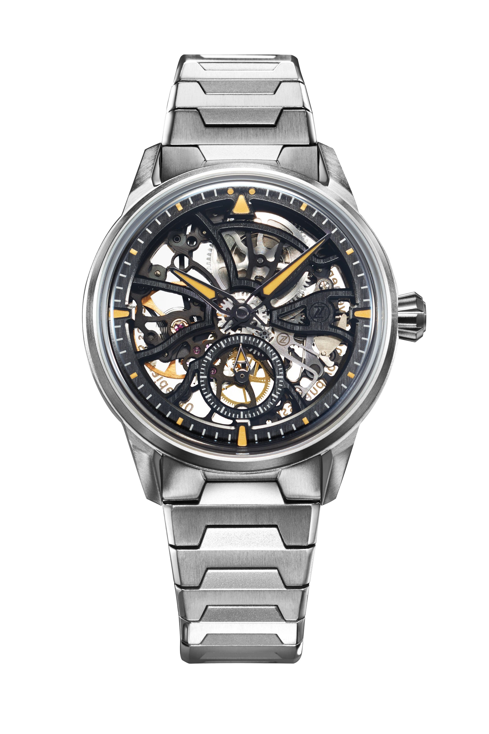 Skyraider 40 Skeleton Titanium – Zelos Watches