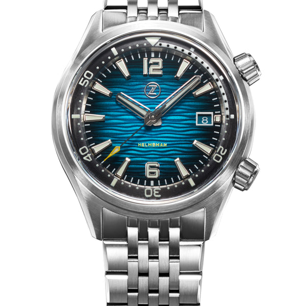 Helmsman SS 'Tidal' – Zelos Watches