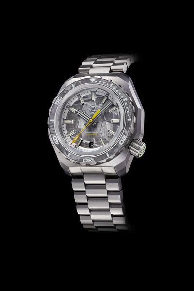 Hammerhead 2 1000m Steel Meteorite ETA2892 – Zelos Watches