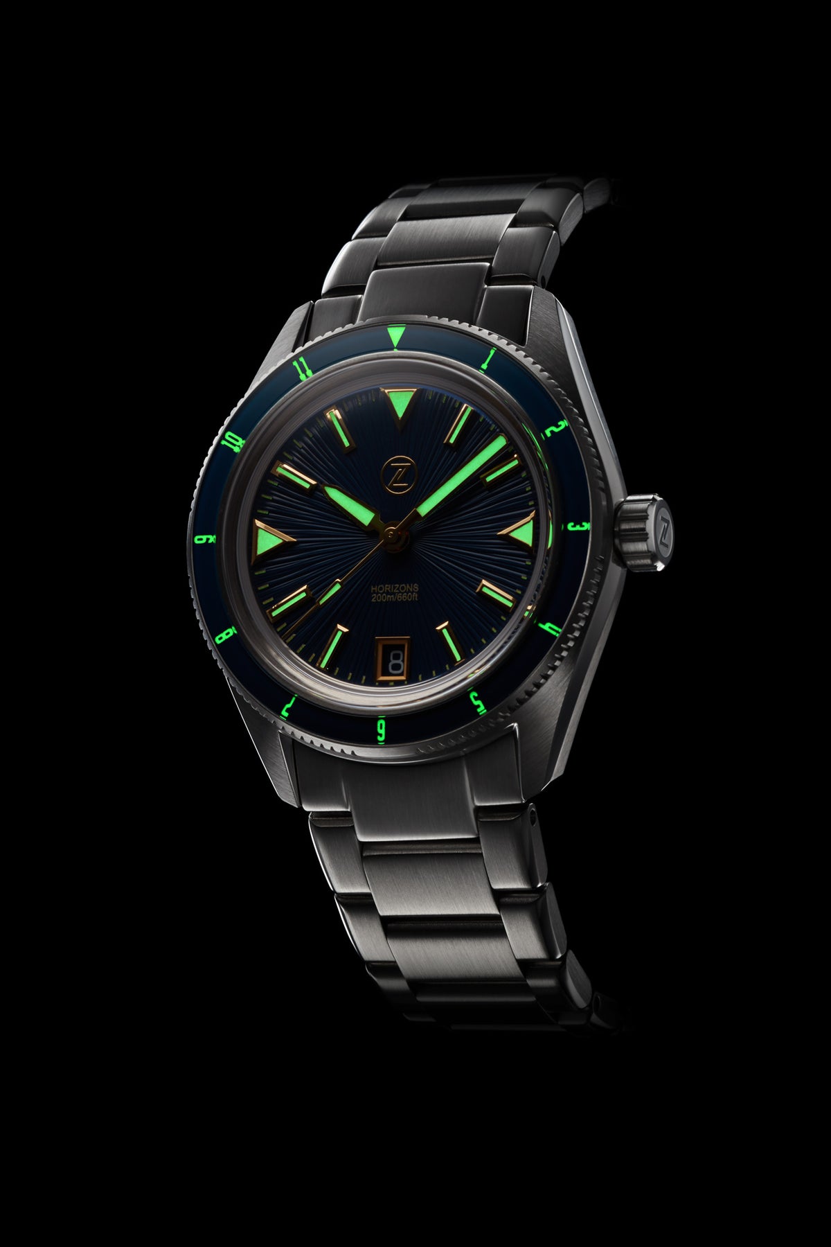 Horizons 200m 12hr 'Cobalt Blue' – Zelos Watches