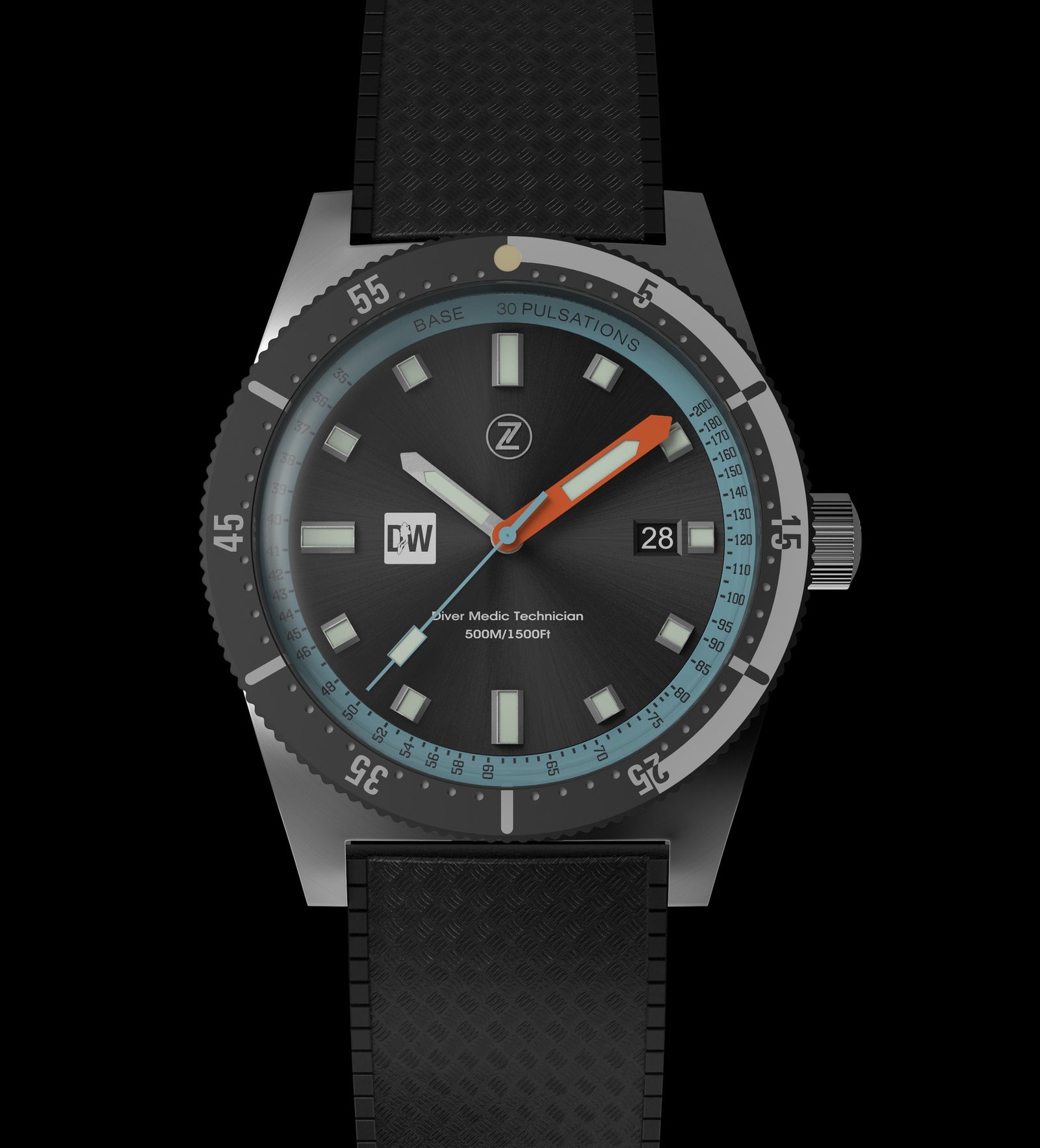DMT : DWFB Diver 500m (Date, Serial 1-100) – Zelos Watches