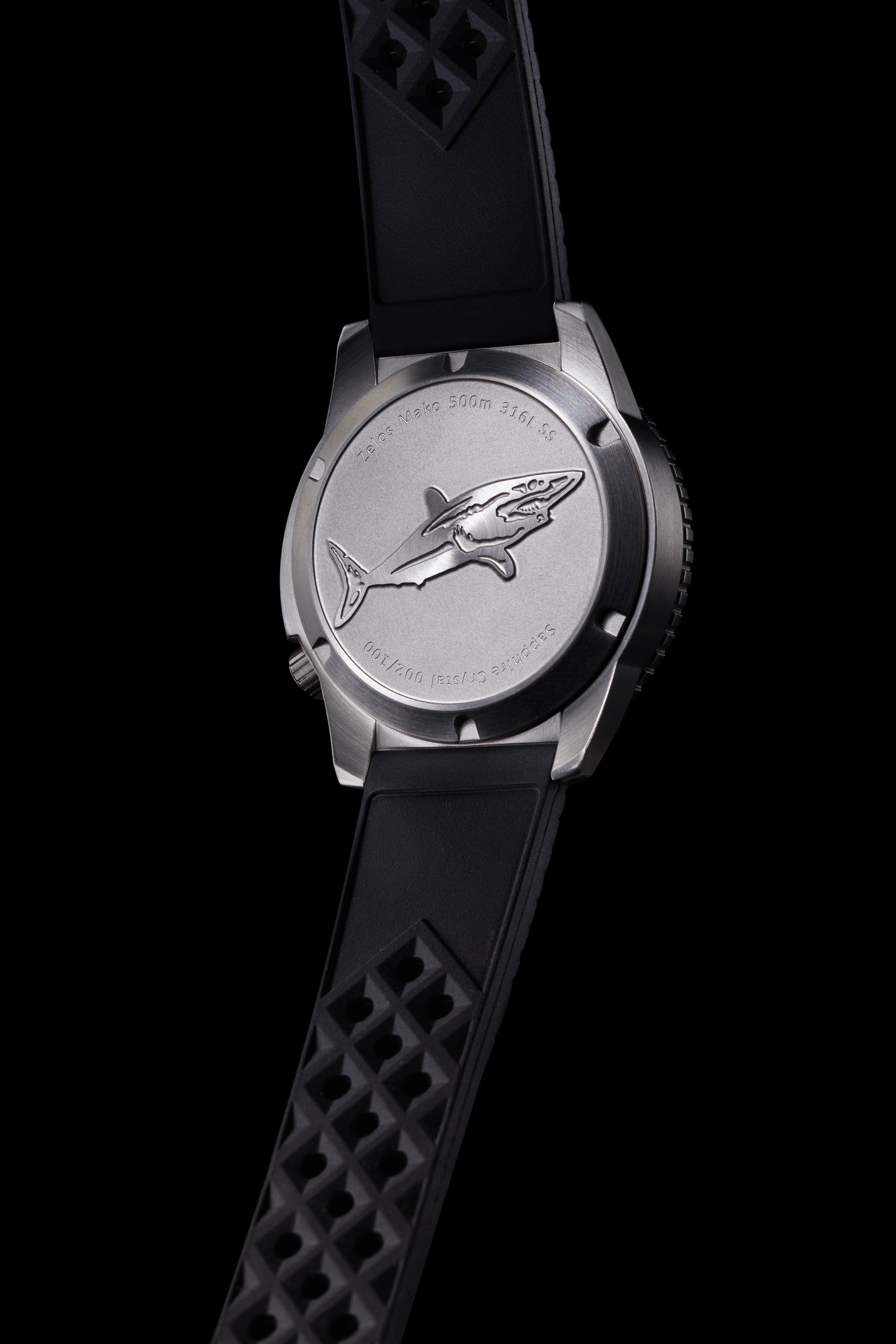 Mako 500m Diver Steel Meteorite – Zelos Watches Mako 500m Diver Steel Meteorite – Zelos Watches