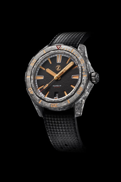 Swordfish 40mm Crystallized Titanium Limited Edition – Zelos Watches
