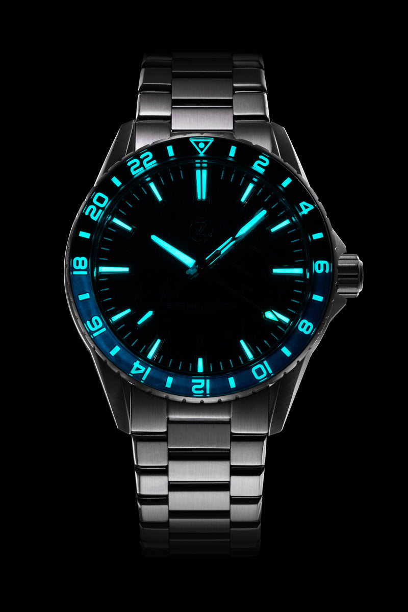 Spearfish GMT Aventurine – Zelos Watches