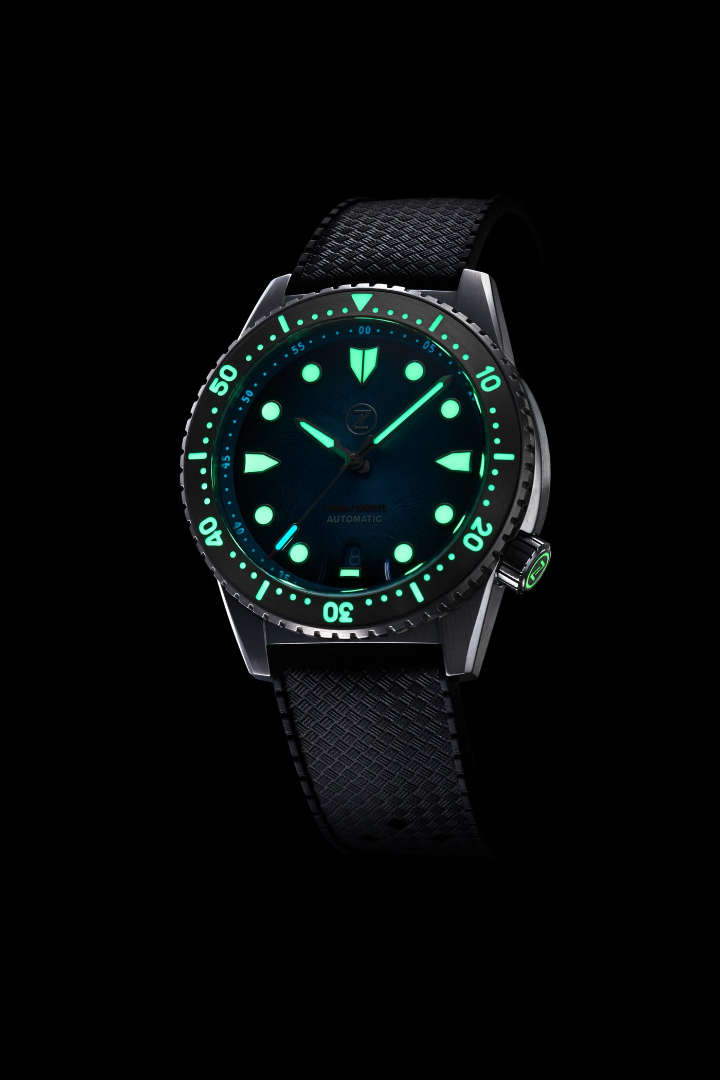 Mako V3 300m Steel 'Antique Green' – Zelos Watches