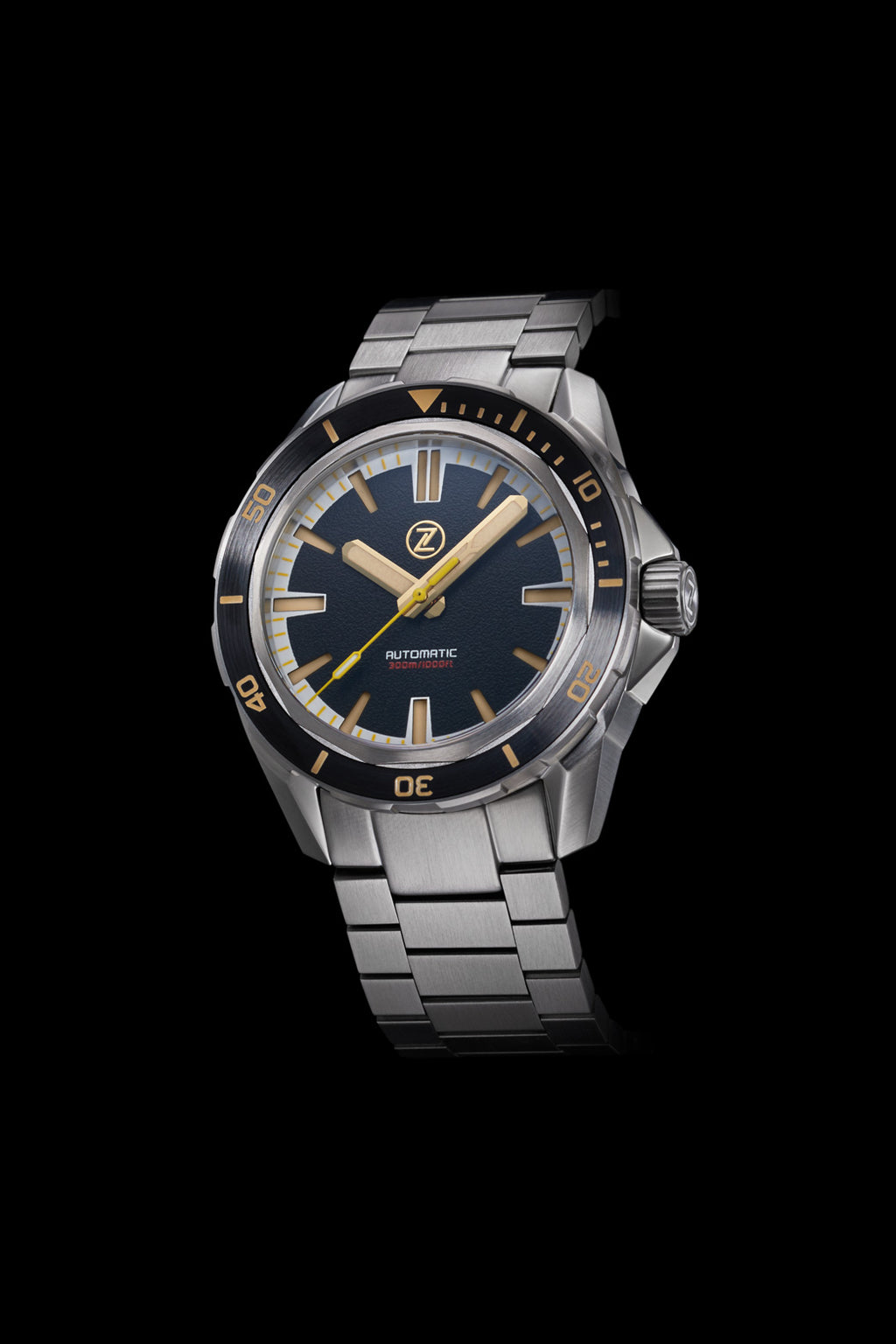 Swordfish 300m Diver Seiko NH35 Black Sand – Zelos Watches