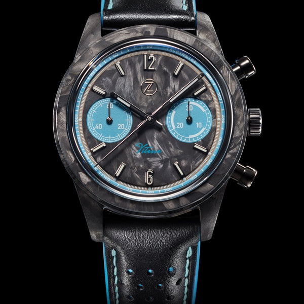 Zelos Experimental Swiss Auto Chronograph Watch