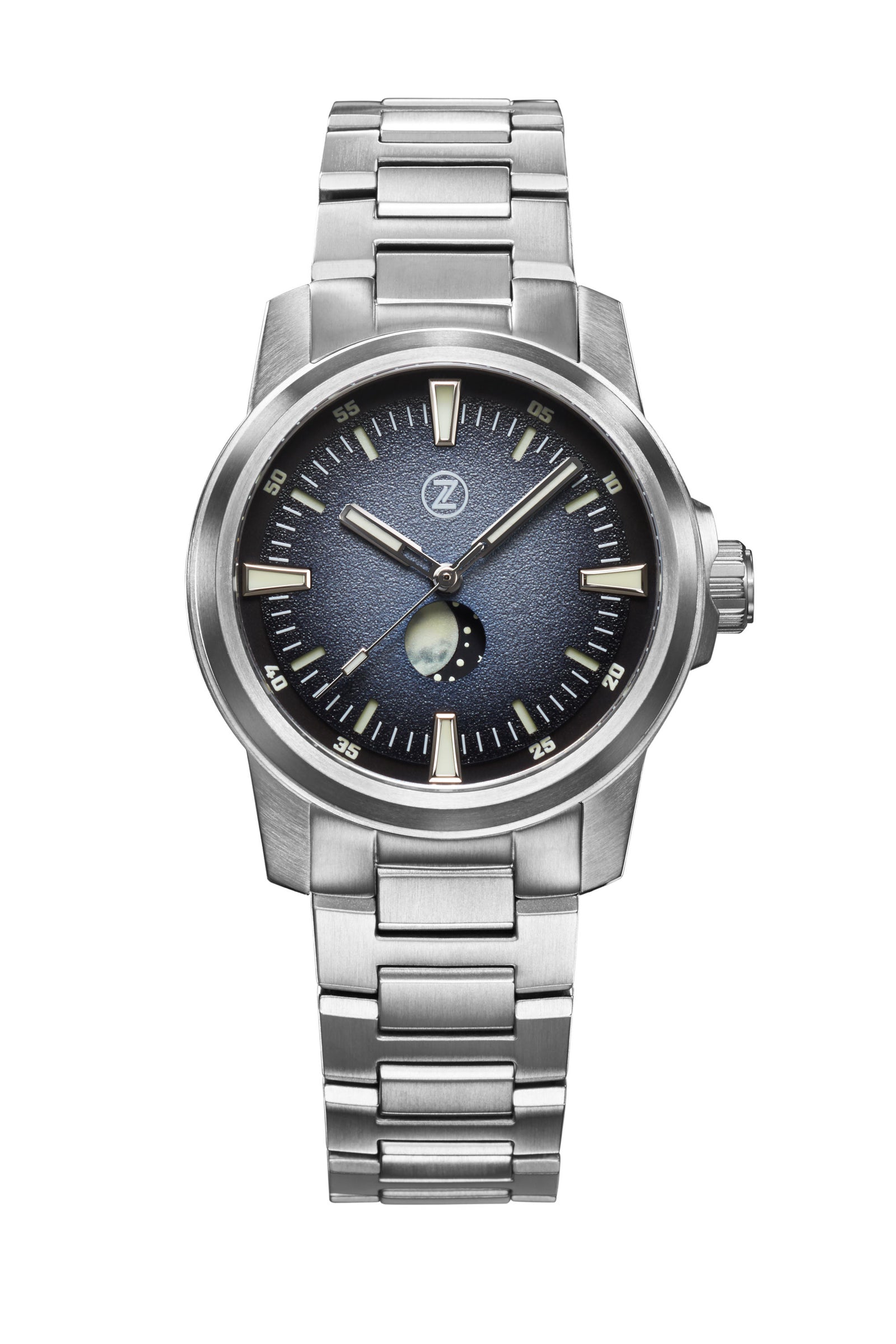 Aurora Moonphase Eclipse Grey – Zelos Watches