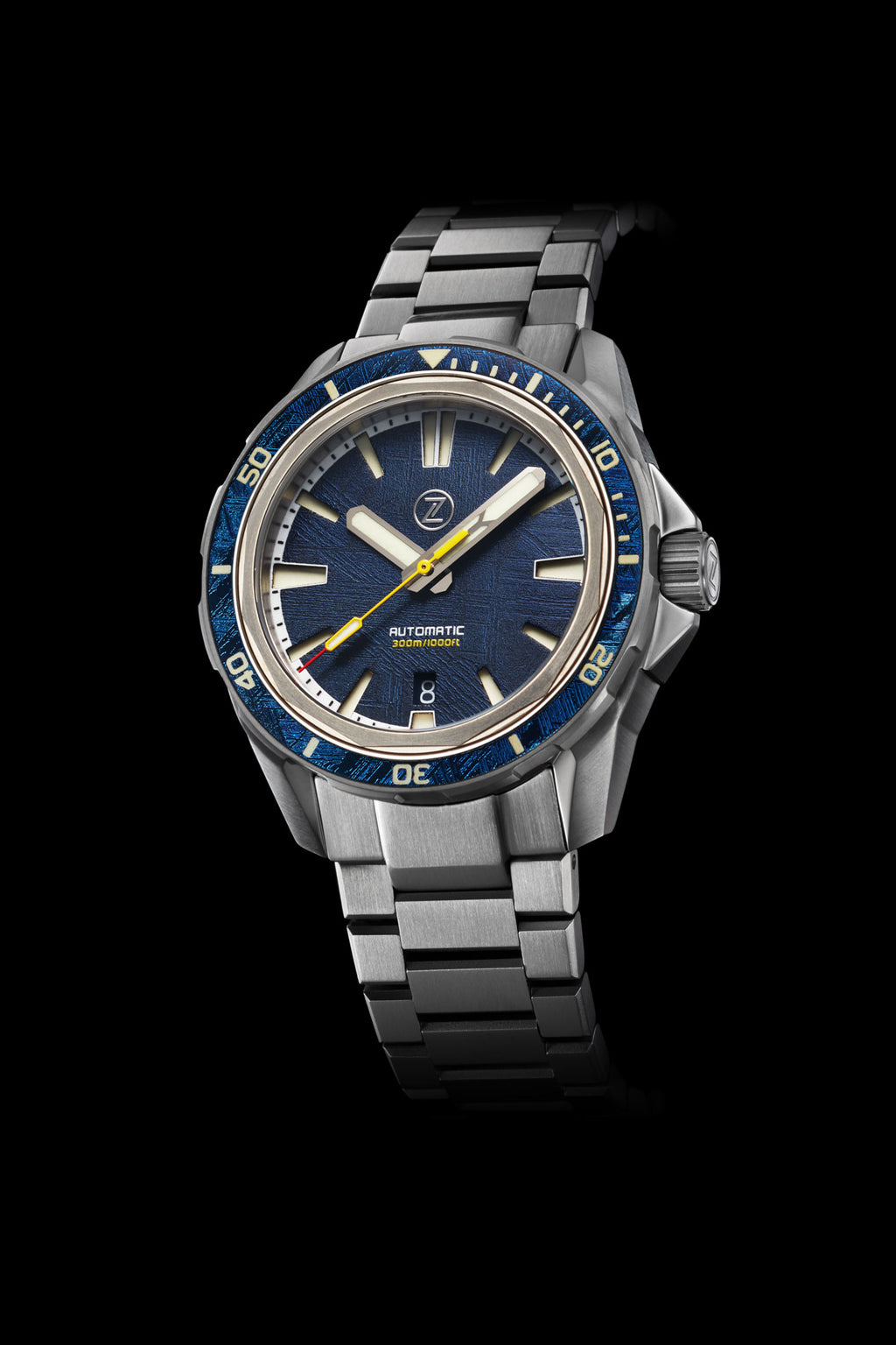 Swordfish Ti 42mm Blue Meteorite Zelos Watches