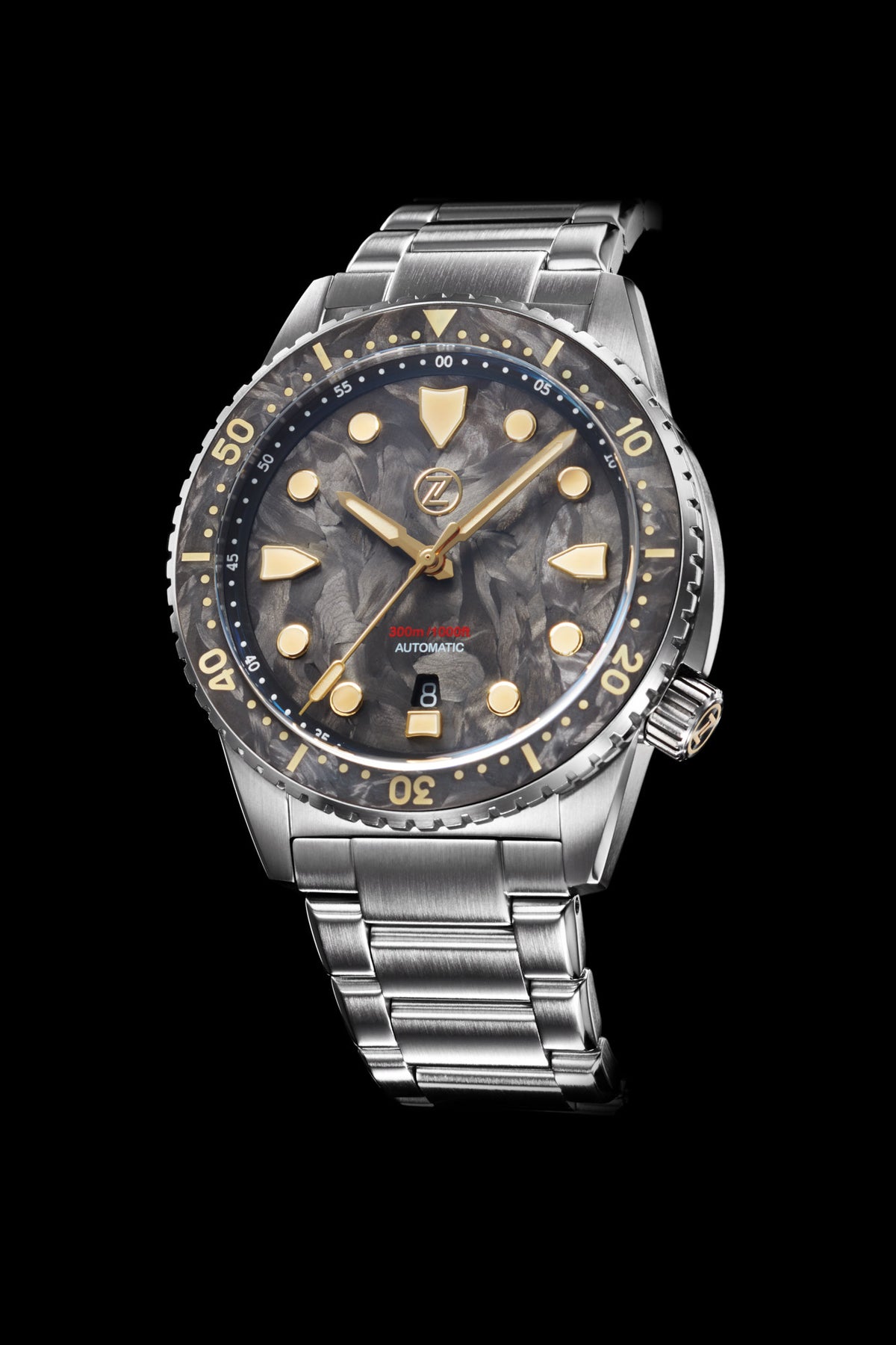 Great White V2 300m 'Forged Carbon' – Zelos Watches